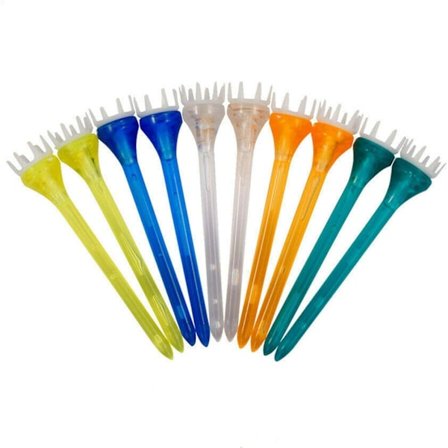 Golf Tees Plastik Simulator Claw - Holdbare Øvelses Tees (24 stk)