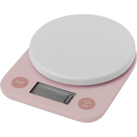 Rig-tig Foodie køkkenvægt, light rose - Hvid | KitchenOne