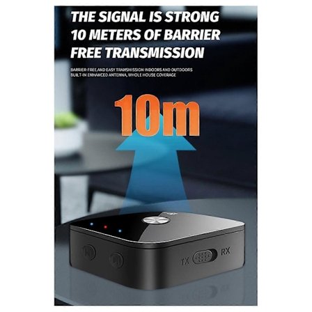 Ny 2-i-1 Bluetooth Mottaker & Sender 5.4 Støtter En-Til-To Qualcomm Chips CSR Audio Converter