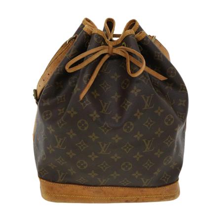 Louis Vuitton Vintage, Pre-owned Noe Monogram Bag Bruin, Dames, Maat:ONE Size,leer