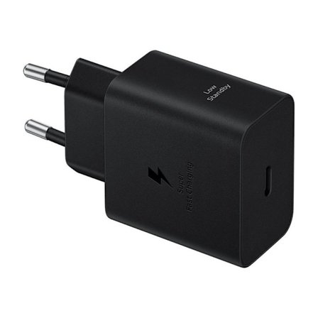 Yhteensopiva Samsung USB-C 45W virtalähde, bulk-pakkaus - Musta
