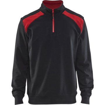 Tröja med Half-Zip Blåkläder 3353