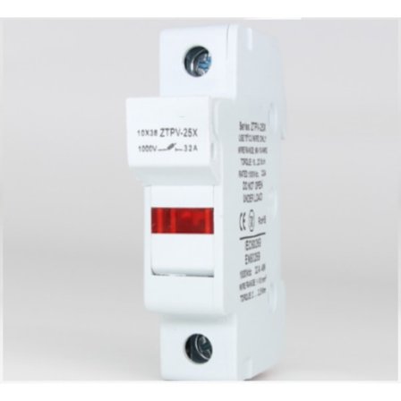 DC-sikringssockelindikatorlysbase DC1000V ZTPV-25X RT18-32X sikring