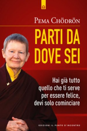 Parti da dove sei. Hai già tutto quello che ti serve per essere felice, devi solo cominciare Pema Chödrön