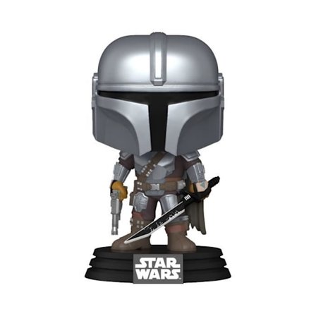 Funko Pop! Star Wars: The Mandalorian Säsong 3 - The Mandalorian med Darksaber