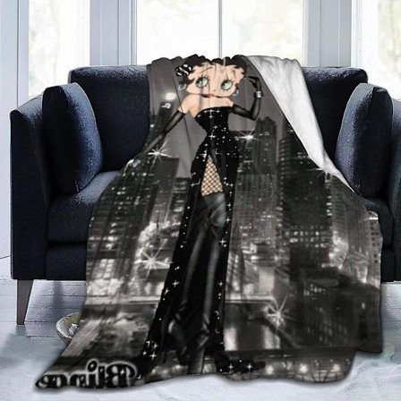 BeTty BooP Ultramjuk Micro Fleece Filt Pläd Lättviktig Filt