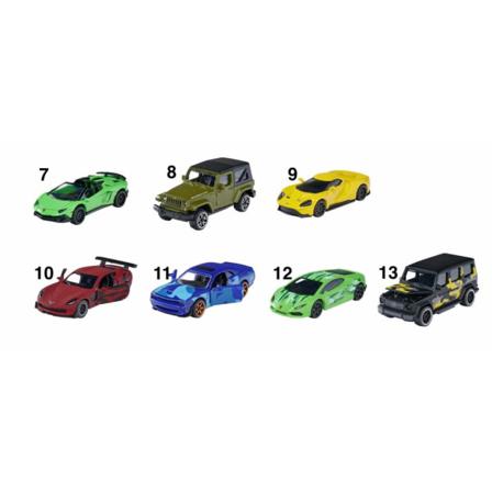 Leksaksbilar Majorette Gift Cars Bilar Bil 7cm Metall 1:64 Välj