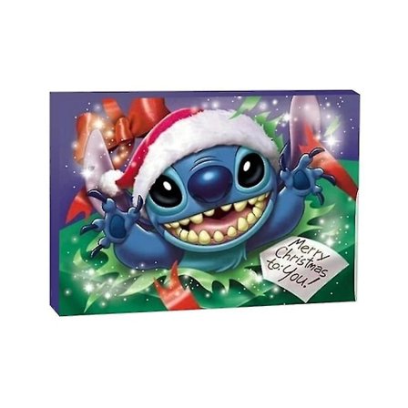 Anime Disney Lilo & Stitch Legering Charm Tilbehør Julekalender Armbånd Halskjede Smykke DIY Julekalender-w3 [DB]