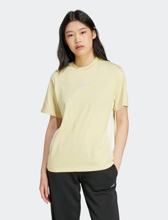 adidas Sportswear W 3S Sj T - Yellow - XL