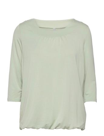 Sc-Marica Blouses Short-sleeved Grønn Soyaconcept