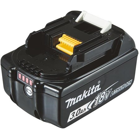 Makita BL1830B 18V 3,0Ah Batteri med indikator, Batterier & laddare