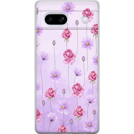 Kompatibel Mobilcover til Google Pixel 7a Petal Reverie Lilac Mist