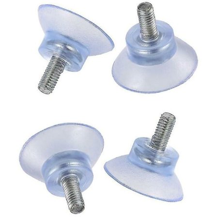 M6 * skrue lengde 14 * bunnbredde 35 PVC transparent sugekopp