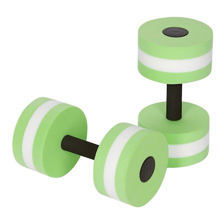 Par Vatten Aerobics Hantel Aquatic Eva Skivstång Aqua Fitness Pool Träningsredskap