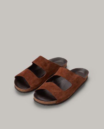 Lexington Houston sandaler, semsket skinn