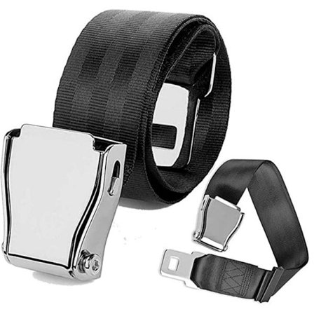 Flygplansbältesförlängare, justerbar förlängning av flygplansbälte