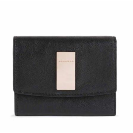 Piquadro, Wallet Pd 4571Dfr Czarny, Kobieta, Rozmiar: ONE Size