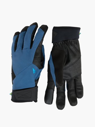 Klättermusen Galar Hansker Unisex - Monkshood Blue - Unisex - XS