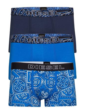 Umbx-Damienthreepack Boxer-Shorts Boxershorts Blå Diesel Men