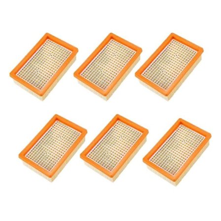 6-pak filter til Kärcher Mv4 Mv5 Mv6 Wd4 Wd5 Wd6 støvsuger reservedele leveringsfilter