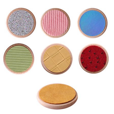 Lasten aistinvaraiset lelut Tactile Board Matching Game Tunteva väri