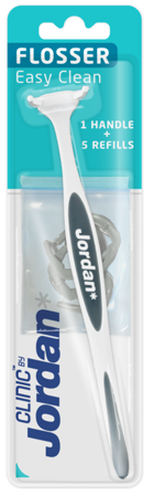 Jordan Clinic Easy Clean Flosser, Assorterte farger, 1 + 5 stk.