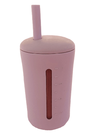 Summerville organic Mugg Med Sugrör Silikon 200 Ml Mata & äta