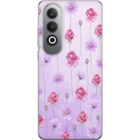 Kompatibelt Mobildeksel til OnePlus Nord CE4 Petal Reverie Lilac Mist