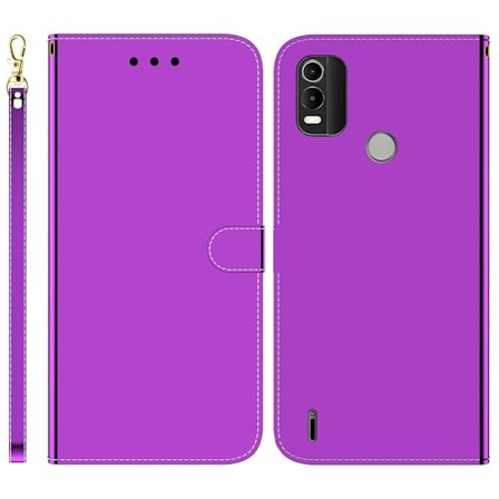 Mirror Nokia C21 Plus fodral - Lila