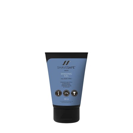 ShaveSafe Barbergel til mænd 100 ml, Mænd, Barbering, Skum, Sprit & Gel