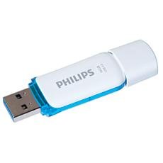 Philips FM16FD75B Snow edition - USB-flashstasjon - 16 GB