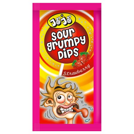 Jordgubbsklubba med Surt Pulver 15g