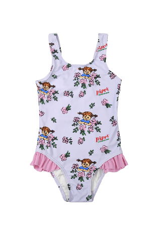 PIPPI Baddräkt PYRET Badkläder Lila 86/92