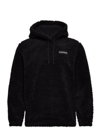 T-Morgex H Sweat-shirts & Hoodies Fleeces & Midlayers Svart Napapijri