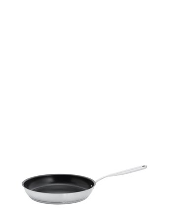 All Steel Frying Pan 28 Cm Silver Fiskars