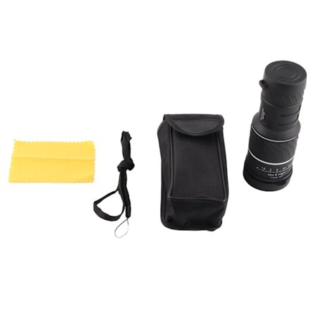 40 X 60 HD Musta Teleskooppi Tasku Fokuksen Ulkokäyttöön Heikossa Valossa Yövihreä Kalvo Monokulaari