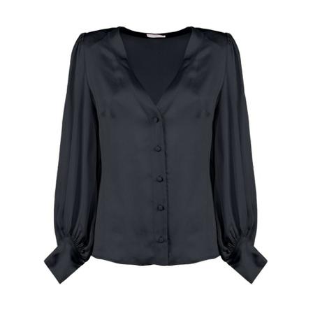 Nenette, Blouses Zwart, Dames, Maat:L