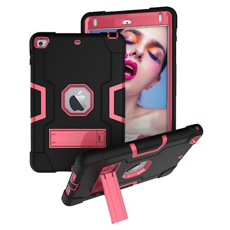 Passer for Ipad Mini 123 All-inclusive Beskyttende Deksel, Barns Tablet-datamaskin Beskyttende Skall Med Brakett, Støtsikker Beskyttende Deksel