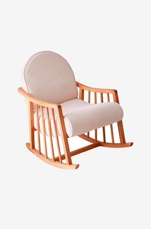 Hanah Home - Keinutuoli - Devil - Valkoinen - Nojatuolit - - Homeroom