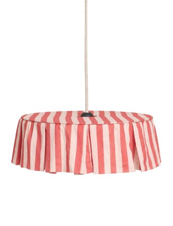 NOBODINOZ Vibes Lampshade Diam. 40 Cm - Red - ONE SIZE