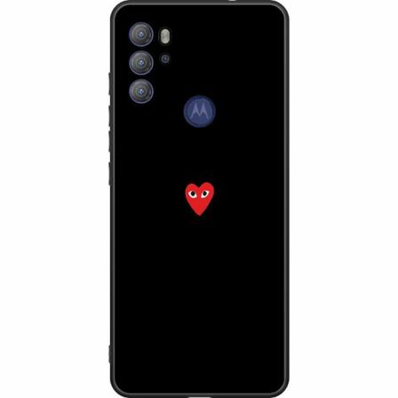 Motorola Moto G60s Svart Skal Heart