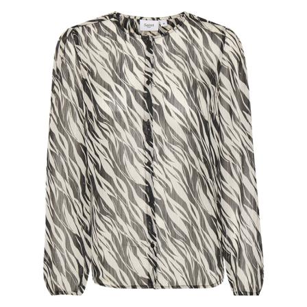 Saint Tropez Dedna Shirt Sort, Dame Bluser