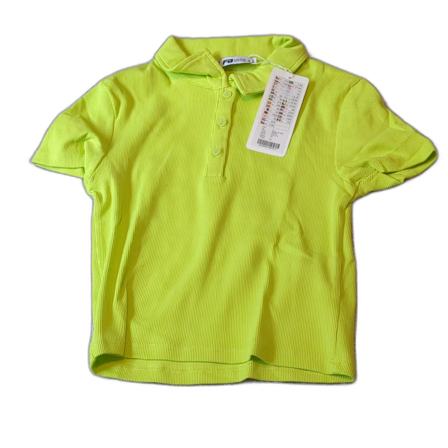 Gul/grön pikétröja