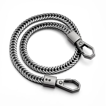 Nyckelkedja / Plånbokskedja i metall Cobra - Flera färger