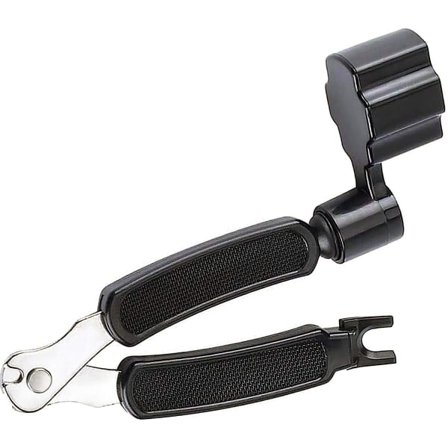 3 i 1 strengvikler svart gitarstrengvikler