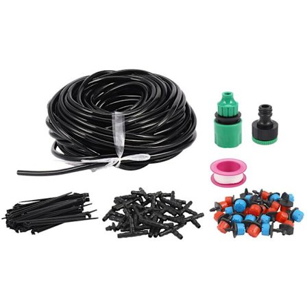 25M 30 stk. Have DIY Automatisk Vanding Dryp Vandingssystem Have Automatisk Vandingssæt Justerbar Drypper Kølespray