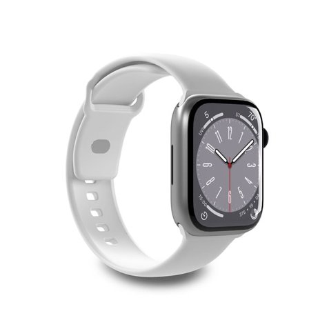 Puro Icon silikonrem til Apple klokke 38/40/41 mm - hvit (2 stk.)
