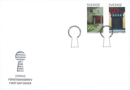 Sverige - Døre - Førstedagskuvert