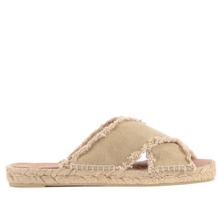 Castañer, Sandals palm Beige, Dames, Maat:40 EU