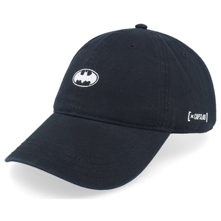 Capslab - Preto unconstructed Boné - Dc Comics Batman Black Dad Cap @ Hatstore